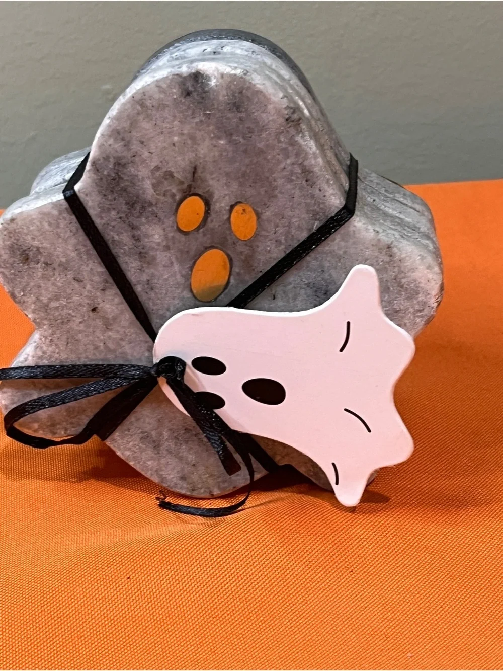 Marble Ghost Heavy Duty Coasters set of 4